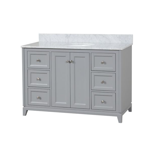Placid 48 Inch Oak Vanity