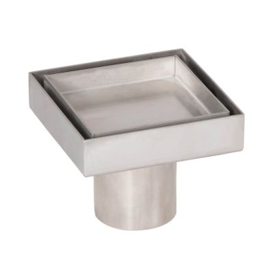 4 Inch Square Tile Insert Shower Drain
