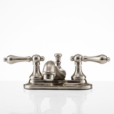 Charlotte Centerset Bathroom Sink Faucet - Metal Lever Handles