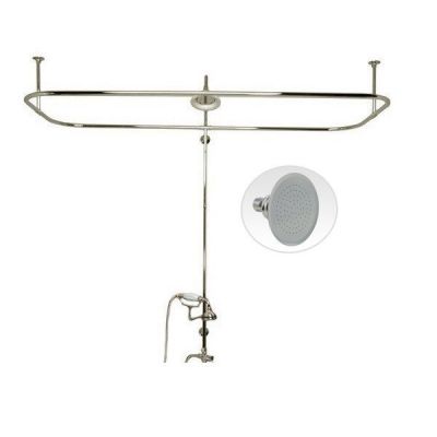 Clawfoot Tub Side Mount Shower Conversion Kit
