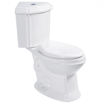 Elongated Two-Piece Corner Toilet