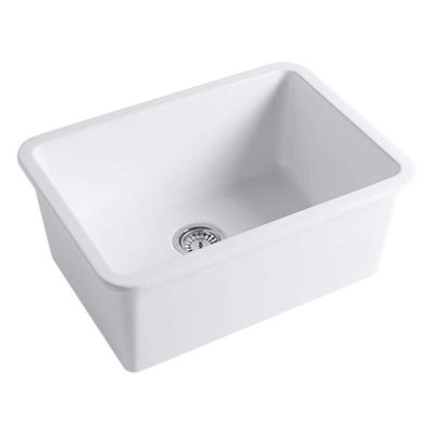 27 Inch Fireclay Drop In Sink