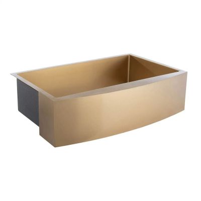 33 Inch Single Bowl Stainless Steel Farmhouse Sink