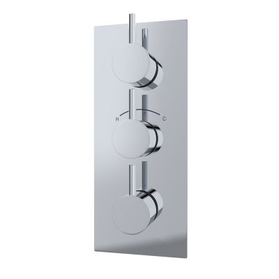 Thermostatic Valve -4F- 3 Round Handles