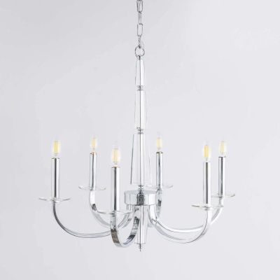 Six Bulb Chandelier 