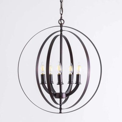 Five Bulb Chandelier