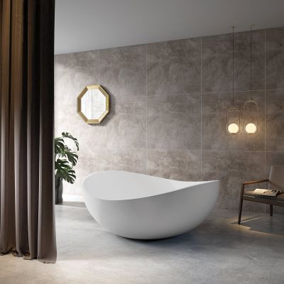Zora 59 Inch Acrylic Japanese Soaking Tub