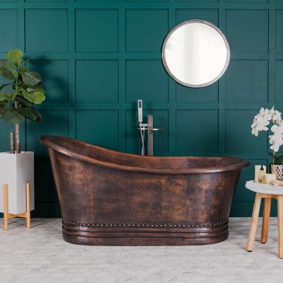 Mellyn Freestanding Copper Tub 