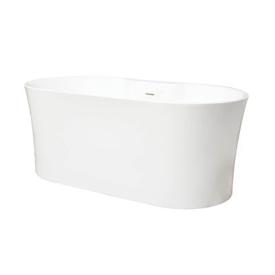 Dustin Acrylic Double Ended Freestanding Tub 