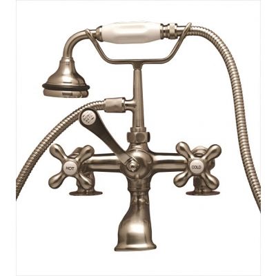 Rim Mount English Telephone Faucet - Classic Spout