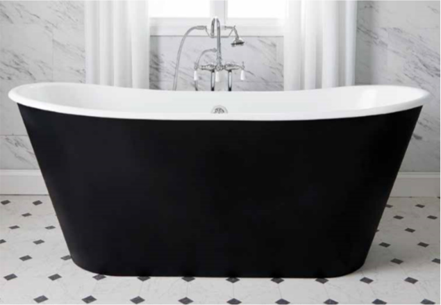 Custom Painted Tub
